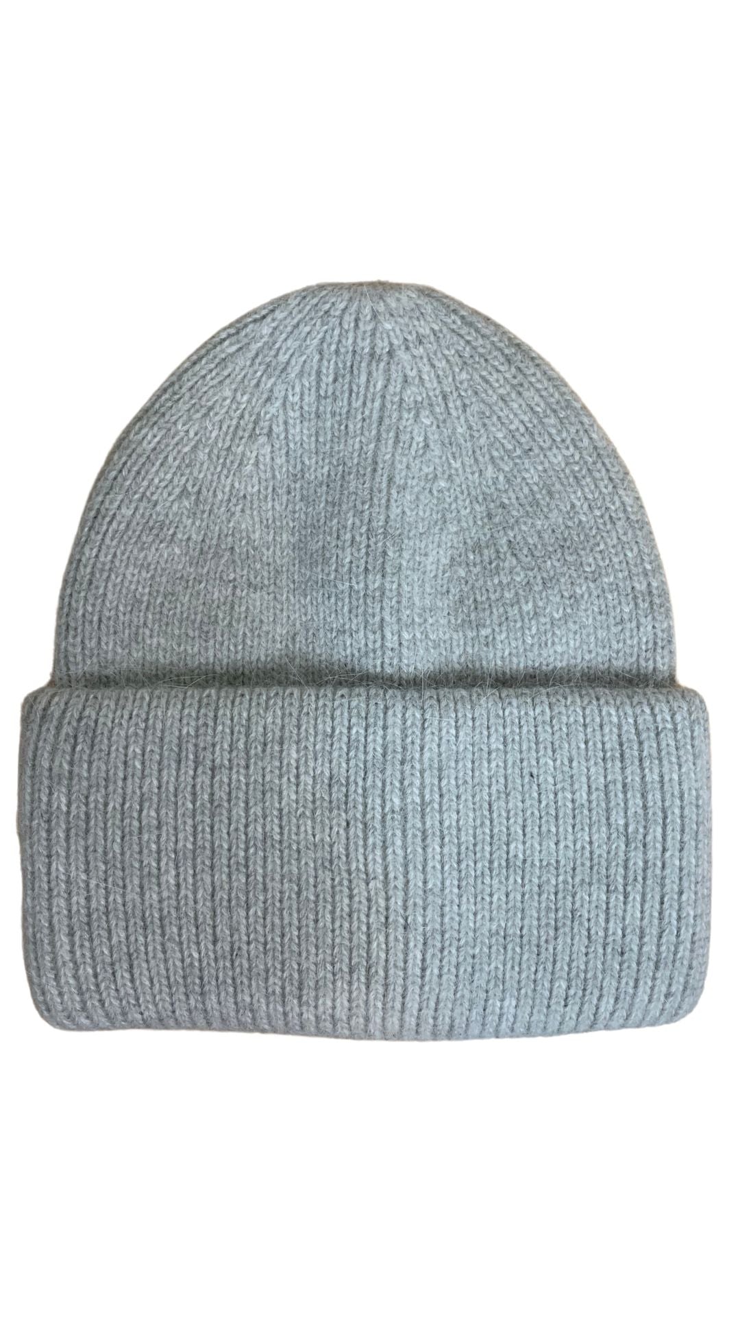 Kaschmir Mützen in Grau