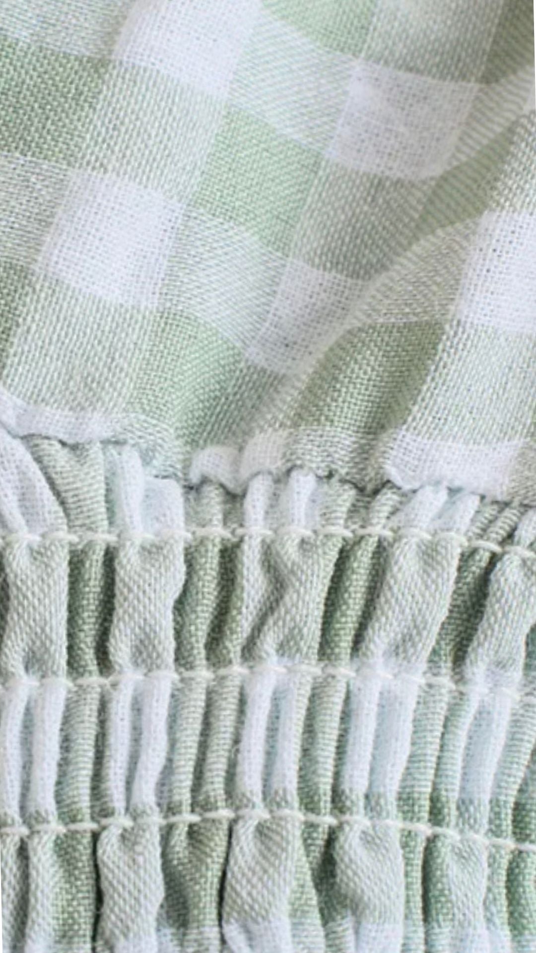 Kariertes Landhaus Kleid Karina