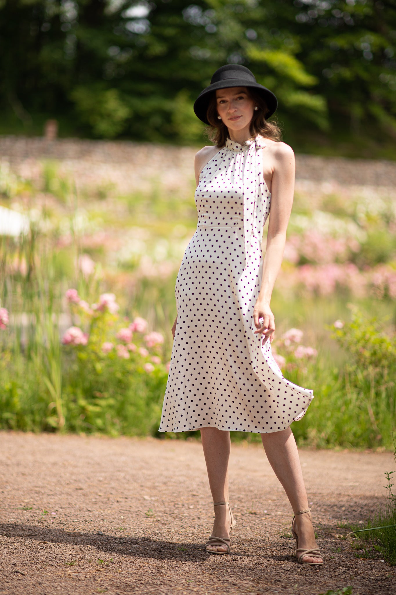 Eleganter Hut LOREN in Schwarz