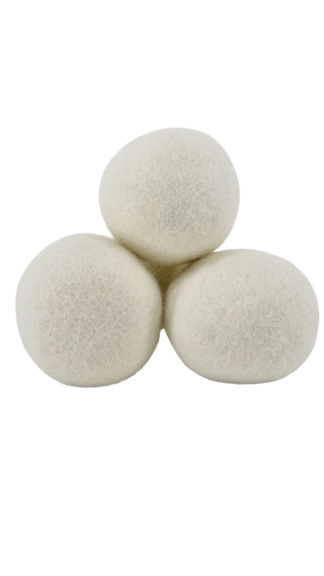 Trocknerbälle XXL 4er Packung aus Schafwolle