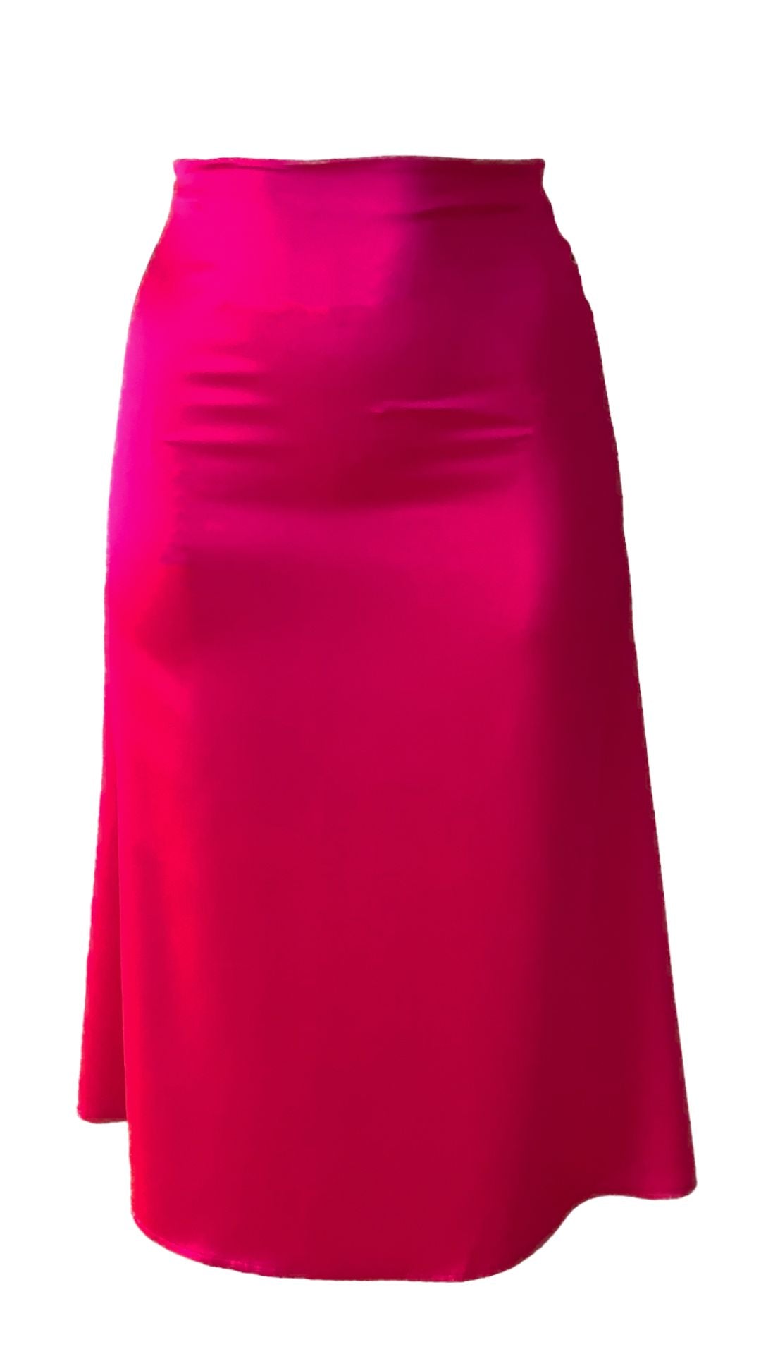 Femininer Midirock MARIE in Hot Pink | LIMITIERT