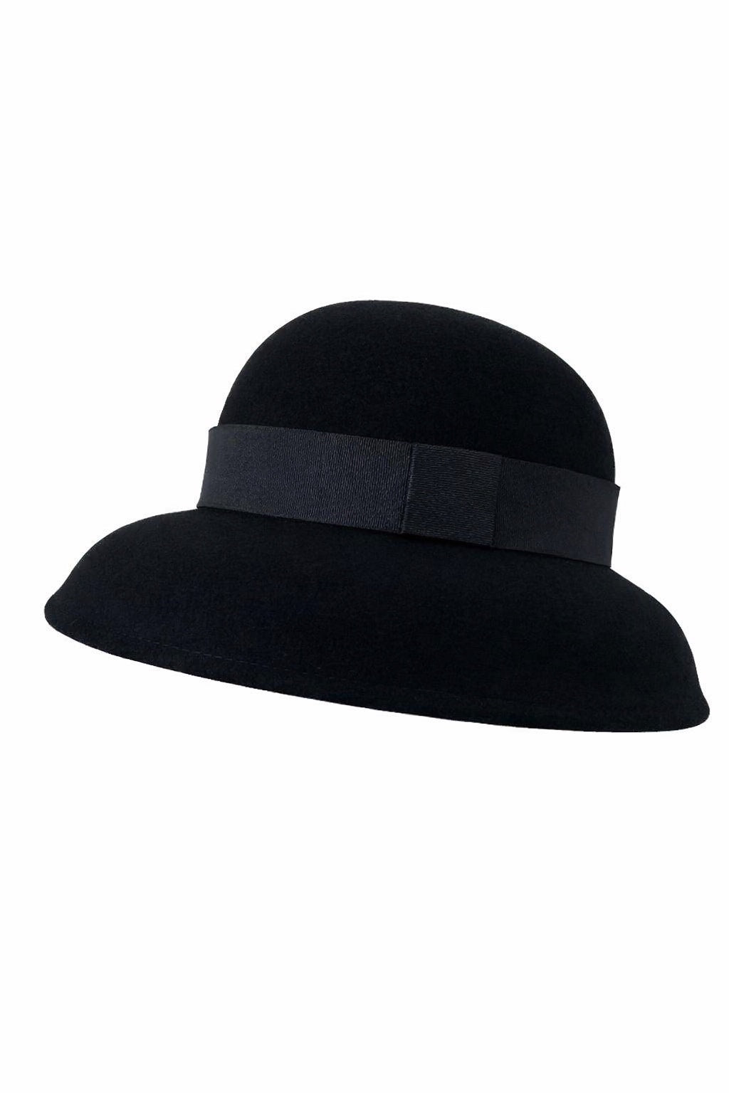 Eleganter Hut LOREN in Schwarz