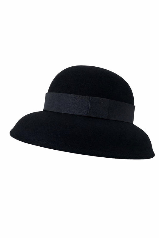 Eleganter Hut LOREN in Schwarz