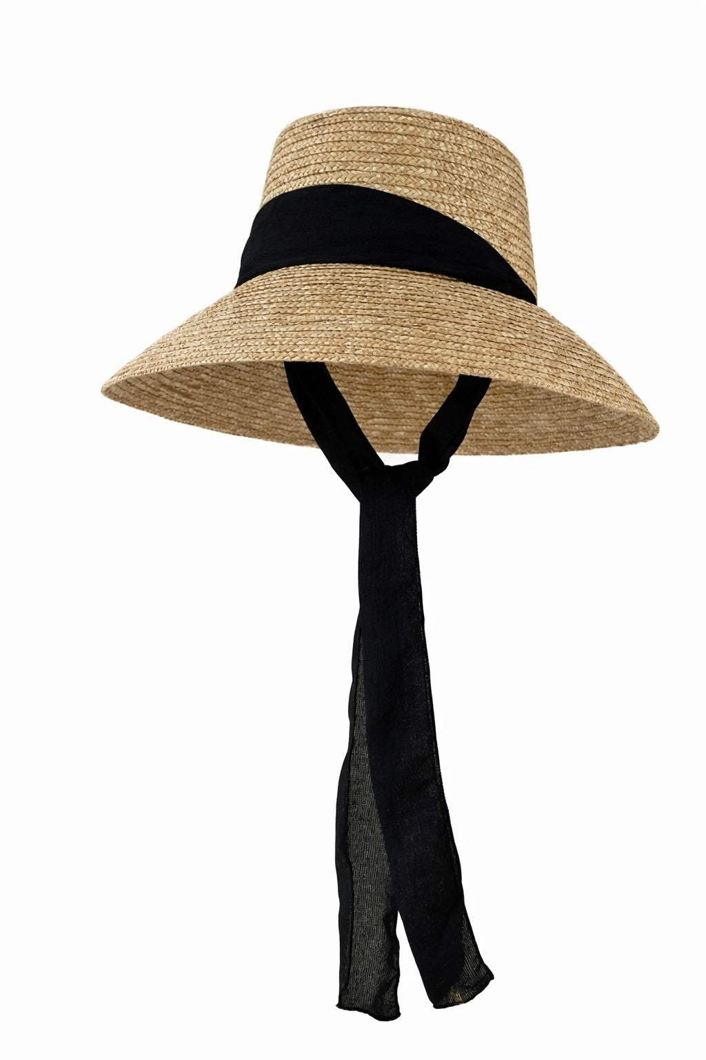 Strohhut EMILY mit abnehmbarem Band