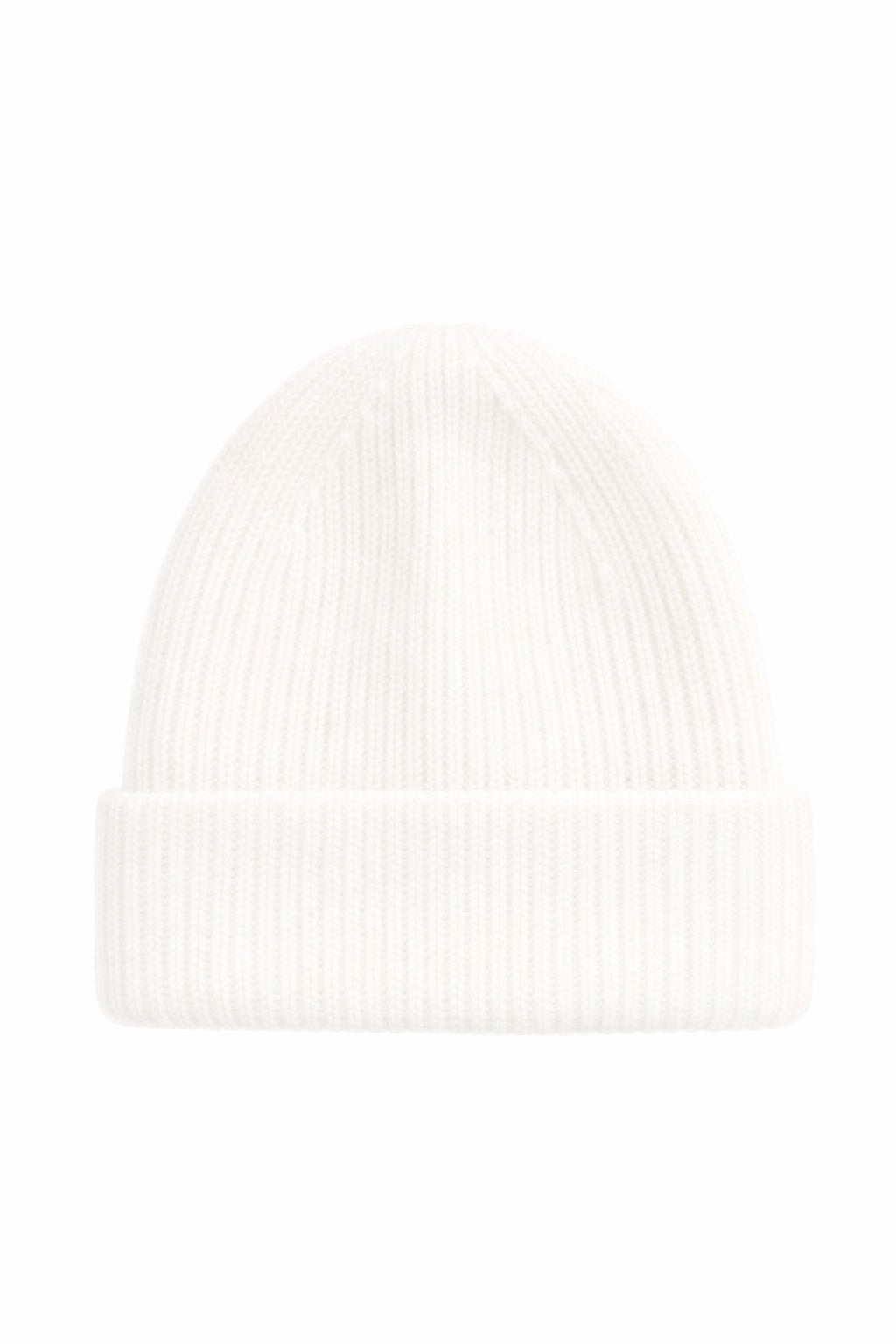 Kaschmir Mütze in Creme